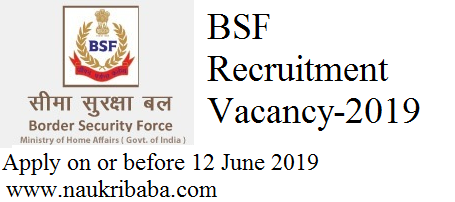 bsf recruitment vacancy 2019