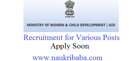 child & women dept.apply soon 2019