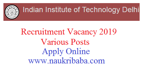 iit recruitment vacancy 2019 apply online