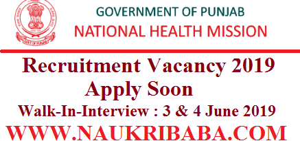 nhm punjab recruitment vacancy 2019-apply soon
