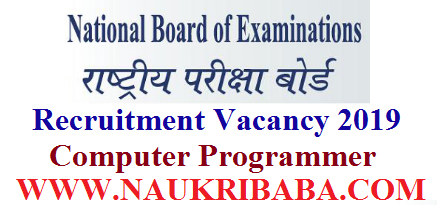 NBE computer programmer recruitment-vacancy-2019-apply-soon